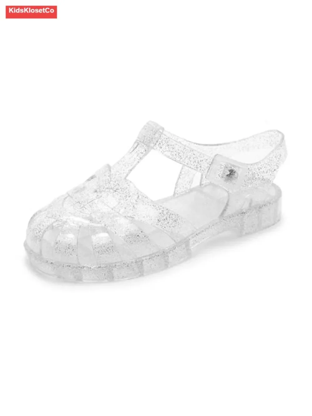 Toddler Girls Jelly Shoes Soft Unisex-Child Boys Jellies Sandals Closed Toe